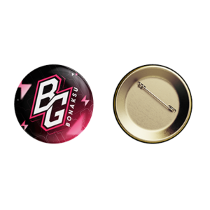 BG Button Pin (32mm Holo)